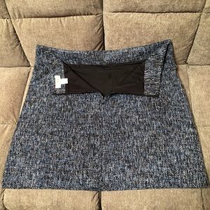 Loft Shimmer Textured Shift Skirt